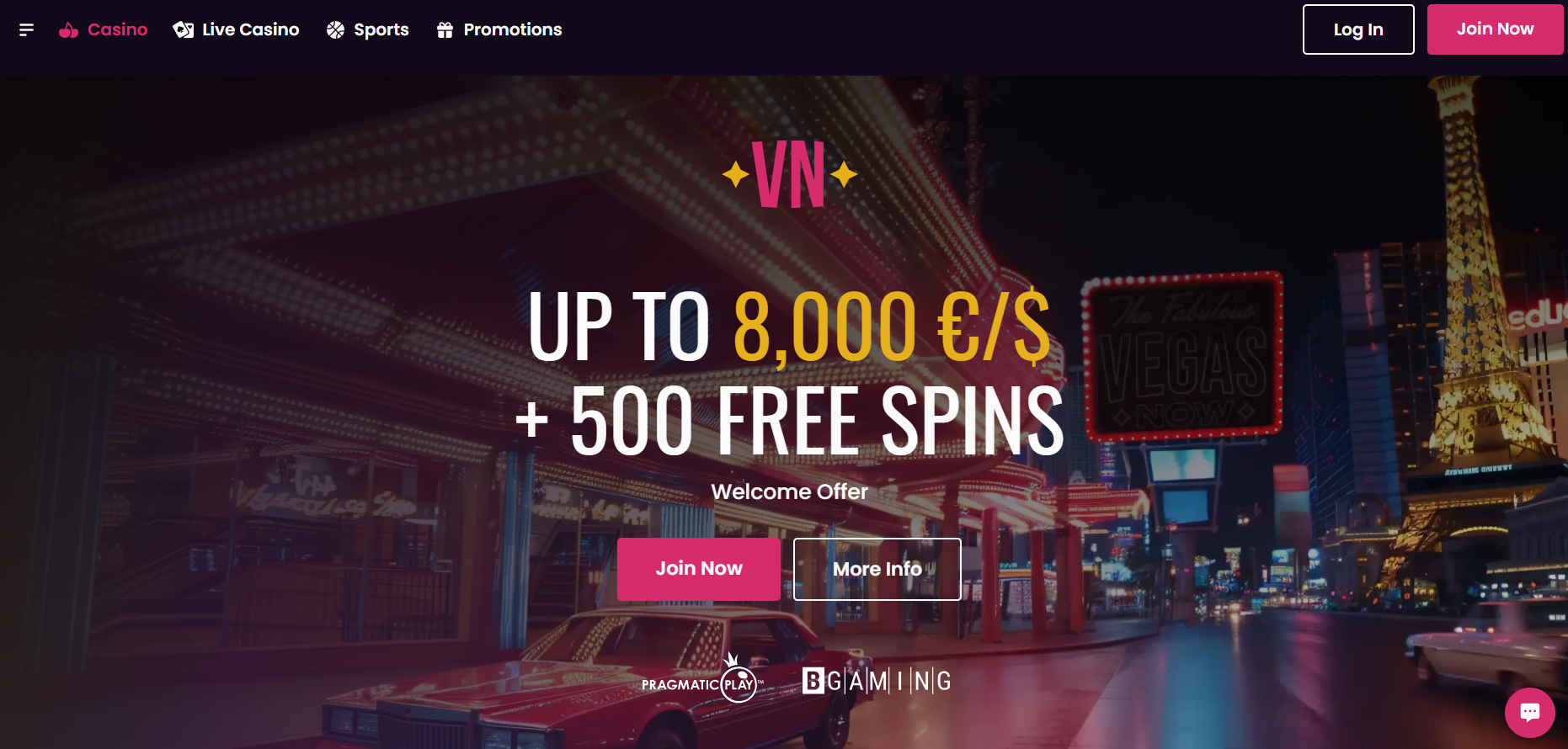 Vegas Now Casino